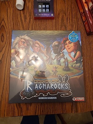Ragnarocks Board Game Kickstarter Edition w/ Winds of Chaos Expansion New Sealed