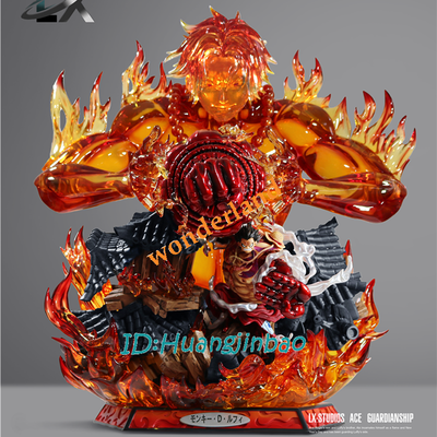 Lx Studio One Piece Monkey D Luffy Portgas D Ace Gk Collector Resin Statue Hot Ebay