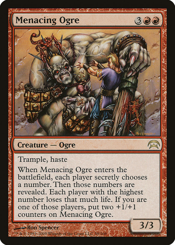 MTG Menacing Ogre  - Planechase #059