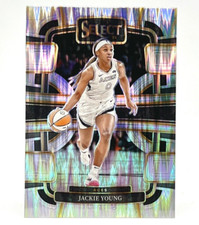 2024 Panini Select JACKIE YOUNG Concourse Flash Prizm Las Vegas Aces #38