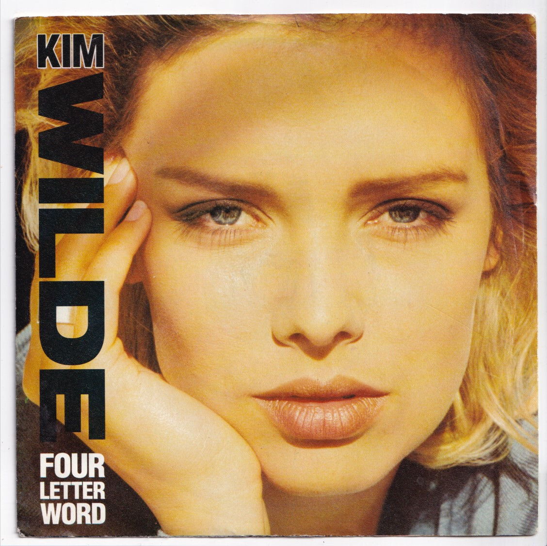 (nT588) Kim Wilde, Four Letter Word - 1988 - 7"" vinyl