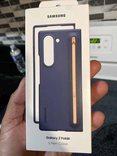 Stylet Samsung Galaxy Z Fold6 S avec étui bleu officiel authentique original EF0F95