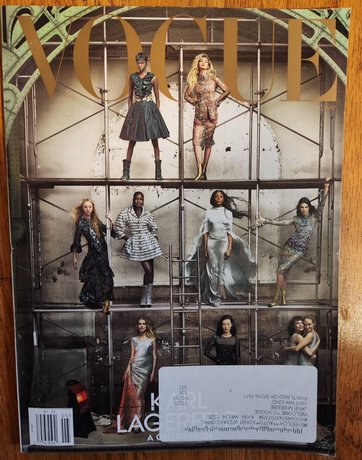 Karl Lagerfeld: A Celebration VOGUE May 2023 Tribute Issue Met Gala Magazine