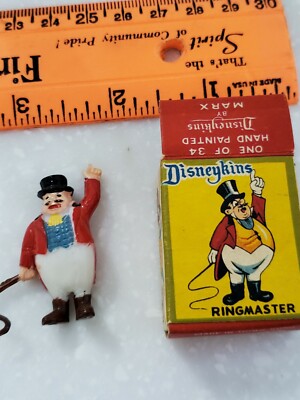 Disneykins Ringmaster Dumbo 1960s  complete  with box  D2