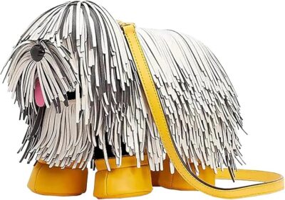 Shoulder Bag Cartoon Dog Shape Fringe Purses and Handbags Hobo Bag Crossbody Bag
