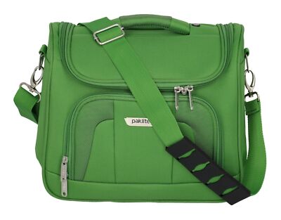 Petalum Kosmetiktasche Transparent & Wasserdicht – Kleine Reisetasche Für Make-up, Grün