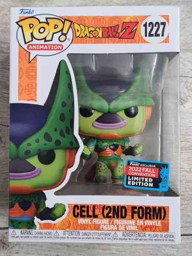 FUNKO POP! Dragon Ball Z Cell 2nd Form 2022 Fall Convention Limited Edition New 