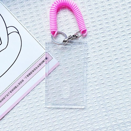 Acrylic Transparent Card Holder Wristband Card Holder ID Card Case DIY /a - Picture 18 of 19