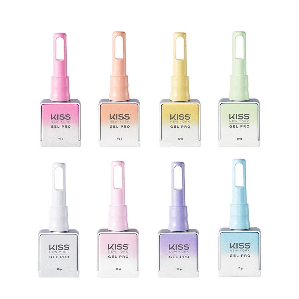 Kiss New York Flower Rain 8 colors set Syrup Glitter Gel Nail Polish K-Beauty - Image 2 of 4