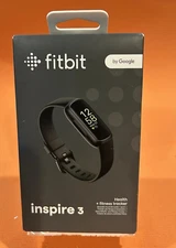 Fitbit Inspire 3 | Heart Rate Monitor | Health & Fitness Tracker | open box