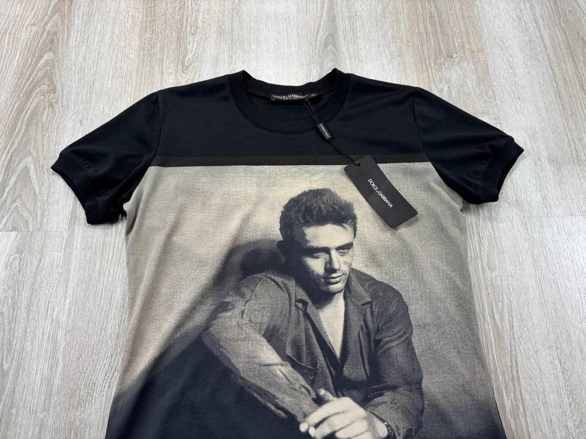 Womens t shirt Dolce Gabbana James Dean Size 42 Color Black | eBay