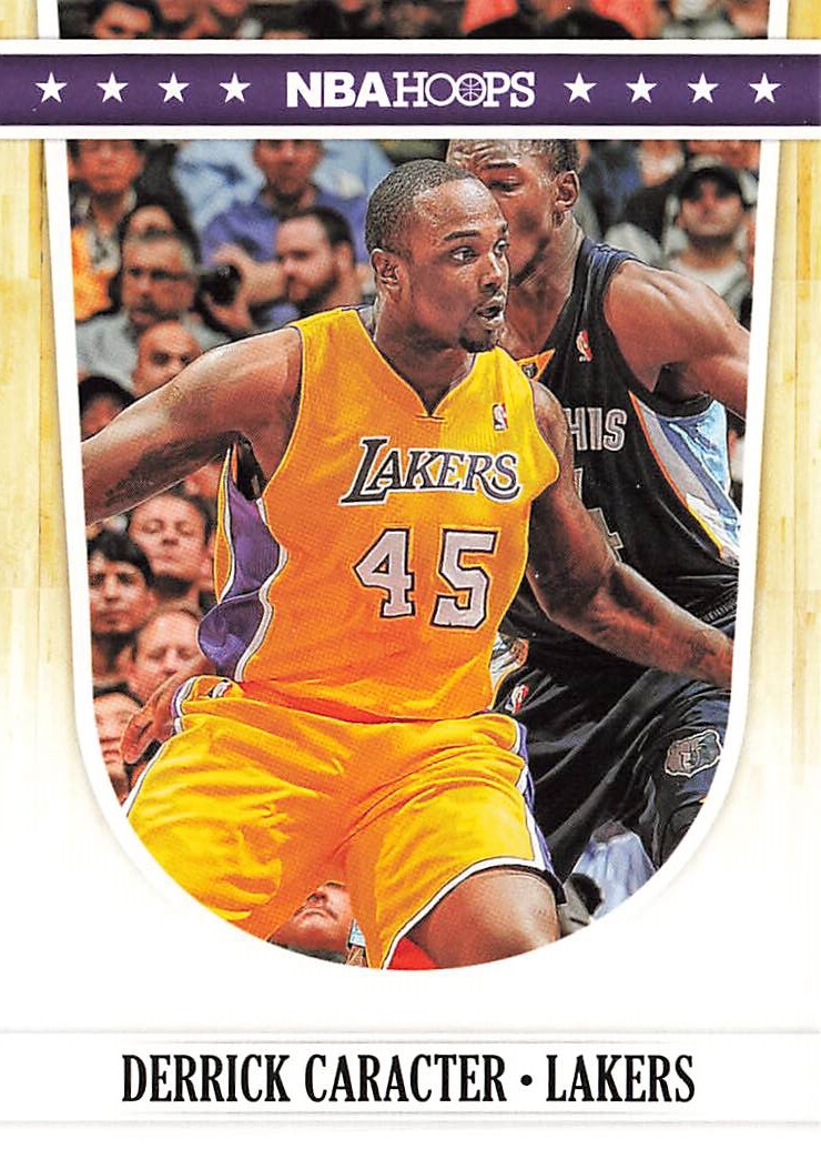 2011 Hoops #100 Derrick Caracter Los Angeles Lakers | eBay