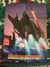 Rolling Gunner + OverPower limited collectors edition double sided poster