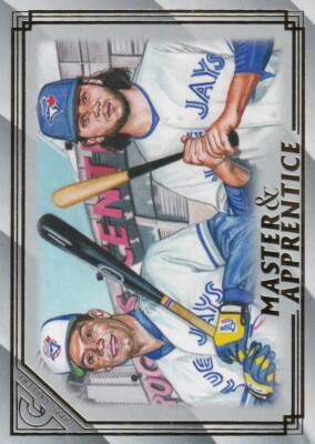 2020 TOPPS GALLERY RC BO BICHETTE ALOMAR BLUE JAYS MASTER APPRENTICE E2398-2
