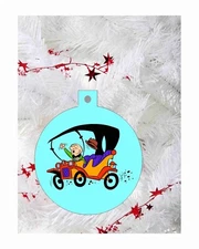 Mr Magoo Christmas Holiday ornament