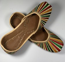 Punjabi Jutti Women  s Khussa. Contact For More Sizes.Multi Colors.