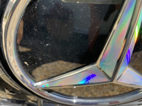 Mercedes Benz EQA Holographic/pearlesant Front Grille Star Decals - Picture 5 of 9