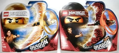LEGO Ninjago: (70644) Golden Dragon Master & (70645) Cole - NEW