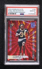 2024 Donruss Elite Rookies Aspirations Shimmer Kool-Aid McKinstry PSA 10 0x3f