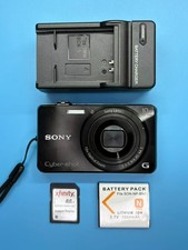 Free Shipping Used Sony WX220 Point-and-Shoot 18.2MP Image Stabilization Travel
