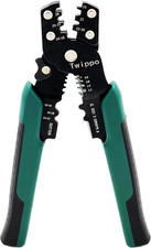 Crimping Tool, Wire Crimper Tool with Stripper Cutter, Crimping Pliers for Open