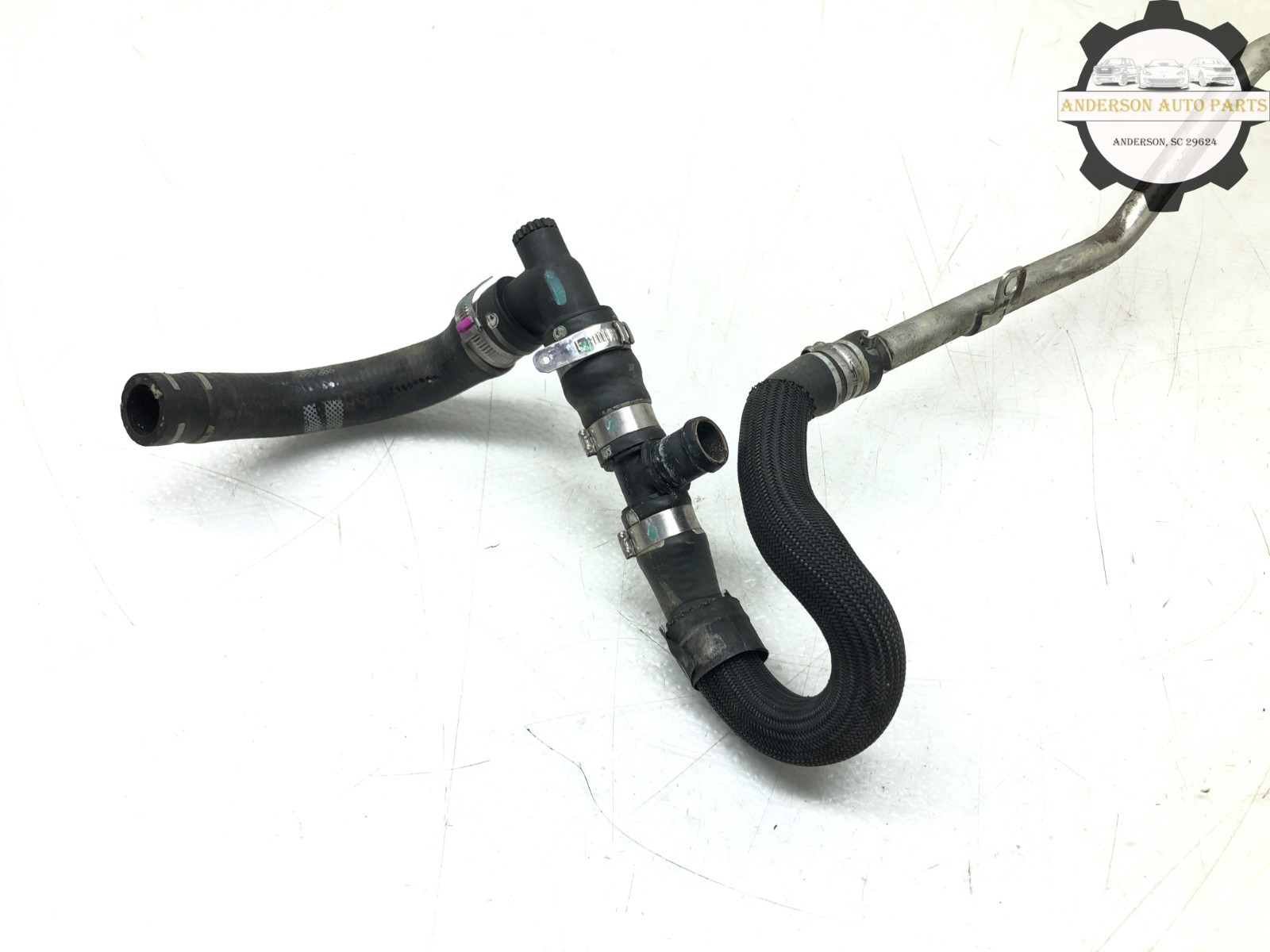 2014-2020 MASERATI QUATTROPORTE 3.8L RADIATOR COOLANT HOSE PIPE TUBE SET OEM