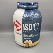 Dymatize ISO100 Hydrolyzed Whey Isolate Protein Powder, Dunkin' Mocha, 25g