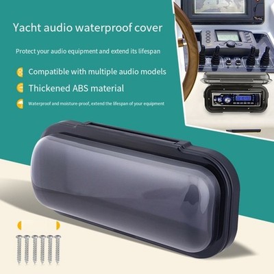 Water Resistant Case Heavy Duty Shield Easy Installation Boat Audio Setup