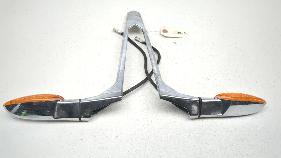 Conjunto de luz indicadora de señal de giro trasera cromada 10-13 Victory Cross Country Foto 3 de 4