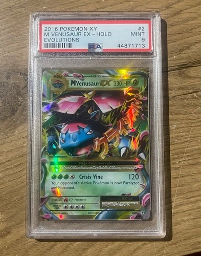 2016 Pokemon XY M Venusaur EX-Holo Evolutions PSA 9 Mint #2