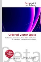 Lambert M. Surhone (U. A.) | Ordered Vector Space | Taschenbuch | Englisch