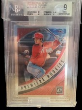 2018 Donruss Optic Premier Rookies Shoei Ohtani #4 RC Rookie 