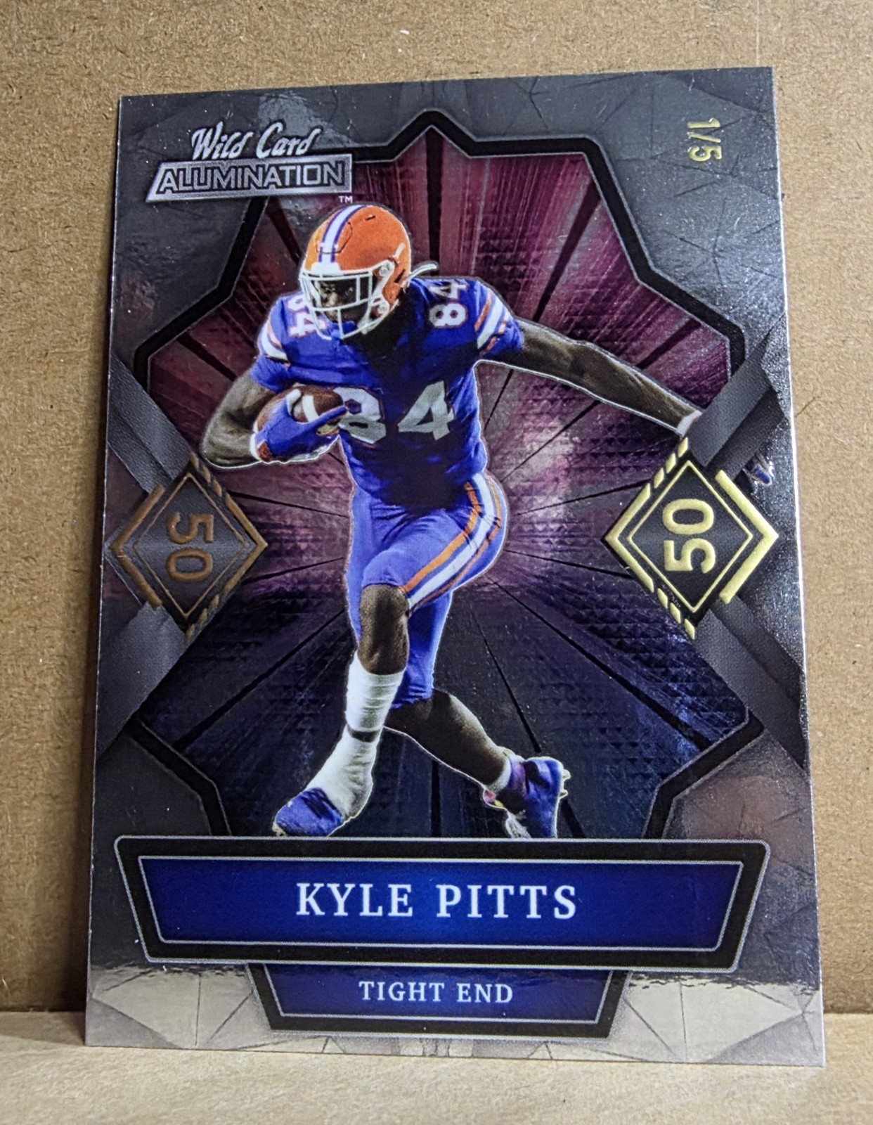 Kyle Pitts Wild Card Alumination #ABC11 Base