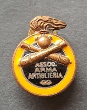 SPILLA VENTENNIO DISTINTIVO WW1 WW2 FASCISMO ASSOCIAZIONI ARMA ARTIGLIERIA 