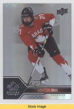 2022 Team Canada Juniors Women's WC Pillars of Light Ashton Bell #52 READ 1tr