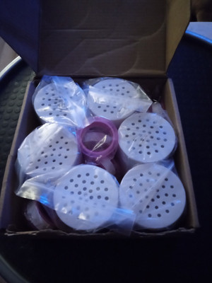 6 Pack 20 Stage Shower Head Replacement Cartridges New In Box
