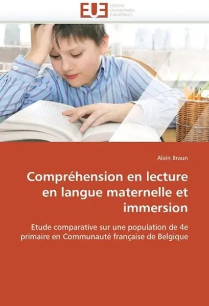 Tbd | CompréHension En Lecture En Langue Maternelle Et Immersion | Taschenbuch-image