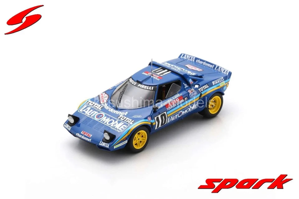 1 43 SPARK Lancia Stratos Hf #10 Winner Rally Tour De Corse 1981 Darniche S9099