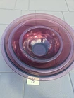 Vintage Pyrex Purple Cranberry Mixing Bowl Set 3 Nesting Bowl 322 325 326 B