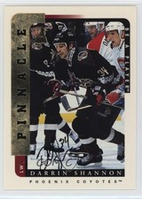 1996-97 Pinnacle Be A Player Auto Darrin Shannon #183 Auto 1oo3