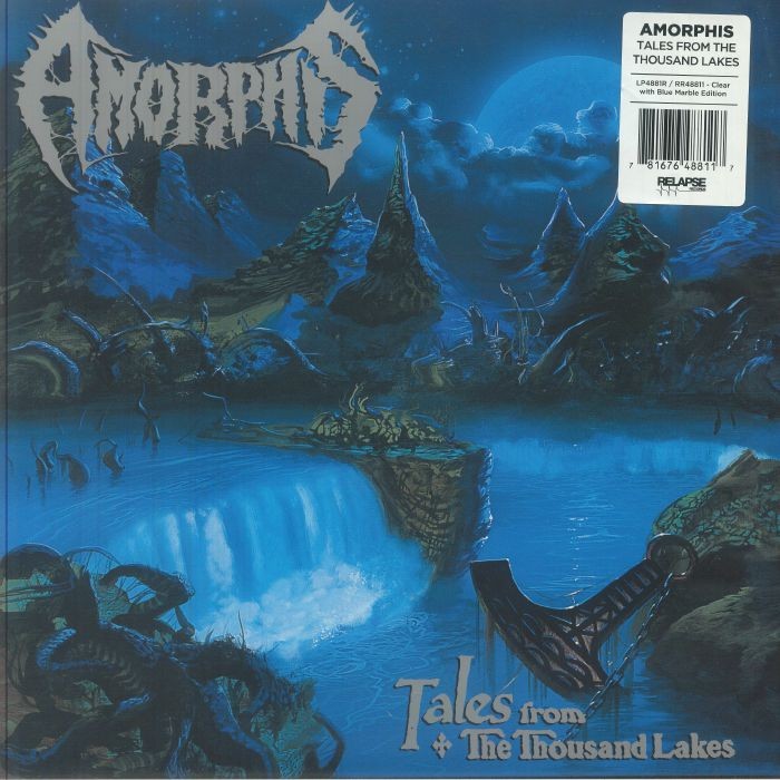 AMORPHIS - Tales From The Thousand Lakes - BLUE MARBLED VINYL LP