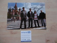 System Of A Down Band Autographs Signed 20x30 cm Photo ACOA