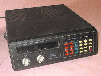 Realistic 20 Channel Microprossor Scanner PRO-2020 Programmable