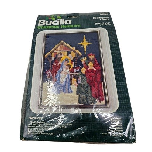 Kit De Broderie Bucilla "Enchantement De Noël" #49001 - Suspension Murale à Créer - Neuf