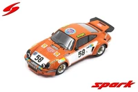 Spark S9793 1:43 Porsche 911 Rsr 3.0 No.58 24H Le Mans 1974 Orange Modellauto