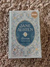 Sealed Discontinued Barnes & Noble Leather bound Jane Austin Seven Novels