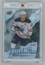 2022-23 UD Trilogy Frozen In Time Connor McDavid 119/275 (JulBar)