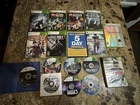 Xbox 360 Game Lot 16 Games Halo 3 & 4 Final Fantasy XI Rock Band Black Ops 1 & 2