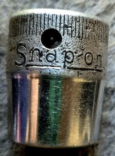 Vintage Snap-on 12 Drive 916 8pt Double Square Socket No. 418 Usa Made