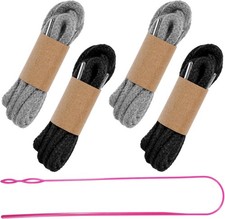 4pcs Hoodie Drawstring Replacement 53 Inch Cord for Pants Shorts Jackets with Th